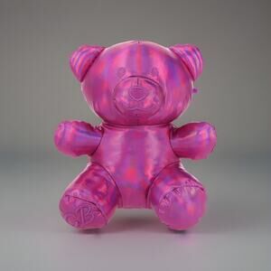 🔥Candy Bears Valentines Day Metallic Plush 8" Stuffed Animal Pink BNWT🔥